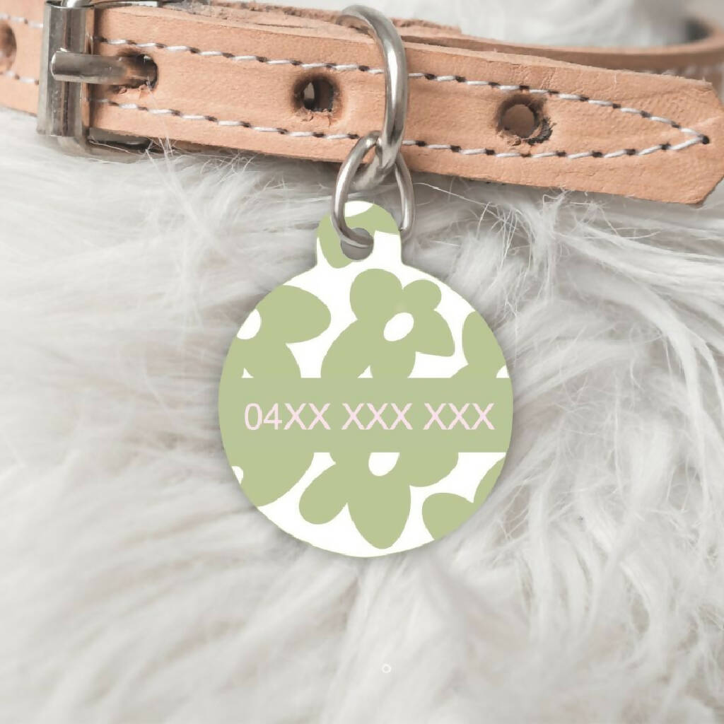The Molly Personalised Printed Pet ID Tag