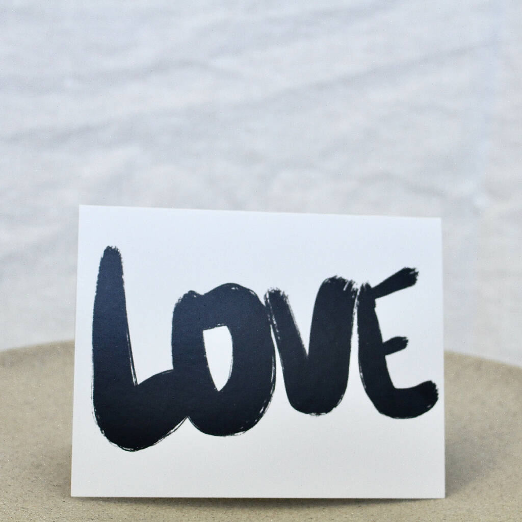 LOVE - VALENTINES CARD