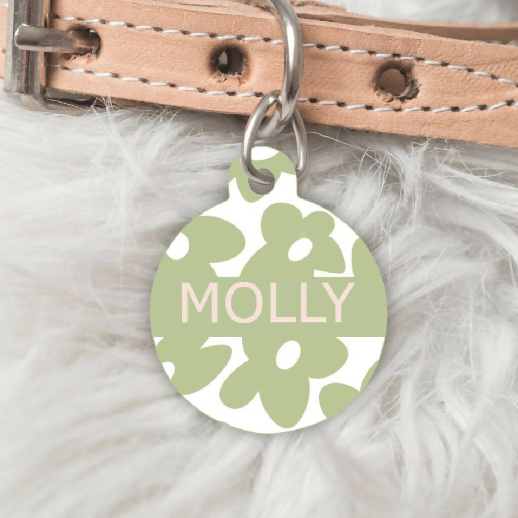 The Molly Personalised Printed Pet ID Tag