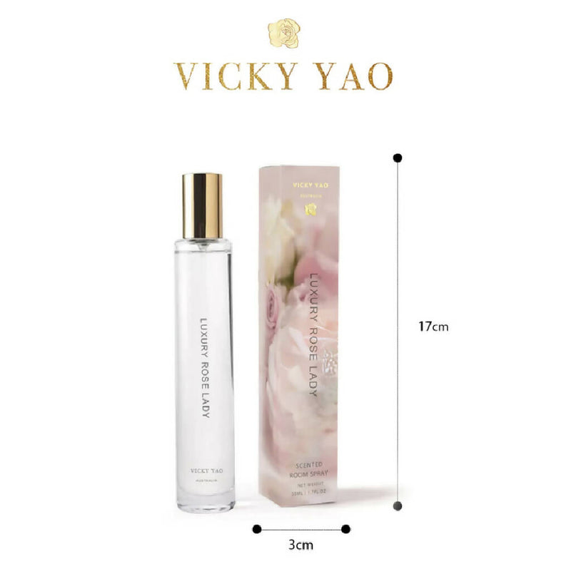 VICKY YAO FRAGRANCE - Real Touch Morandi Creamy Rose Floral Art & Luxury Fragrance 50ml