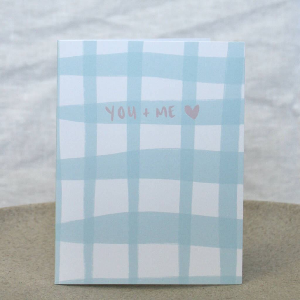 You + Me VALENTINES CARD