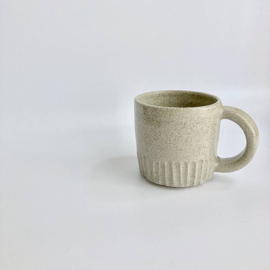 Mug ~ Chunky carve (speckle)
