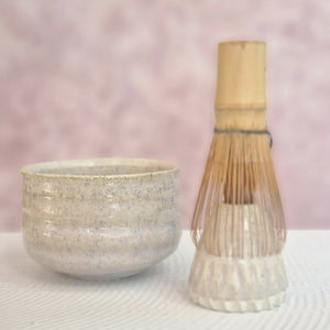 Tea Bowl with Wisk Holder