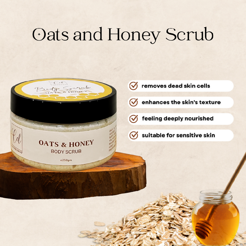 Oats and Honey Body Scrub