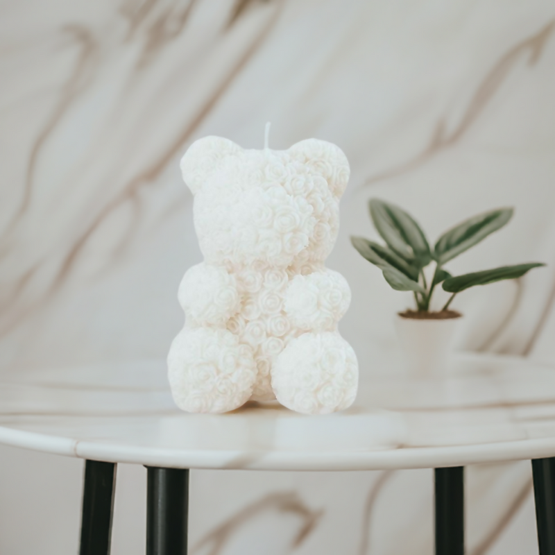 Teddy Bear Candle