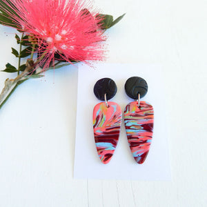 Polymer Clay Earrings Gift Box "Amanda & Friends"