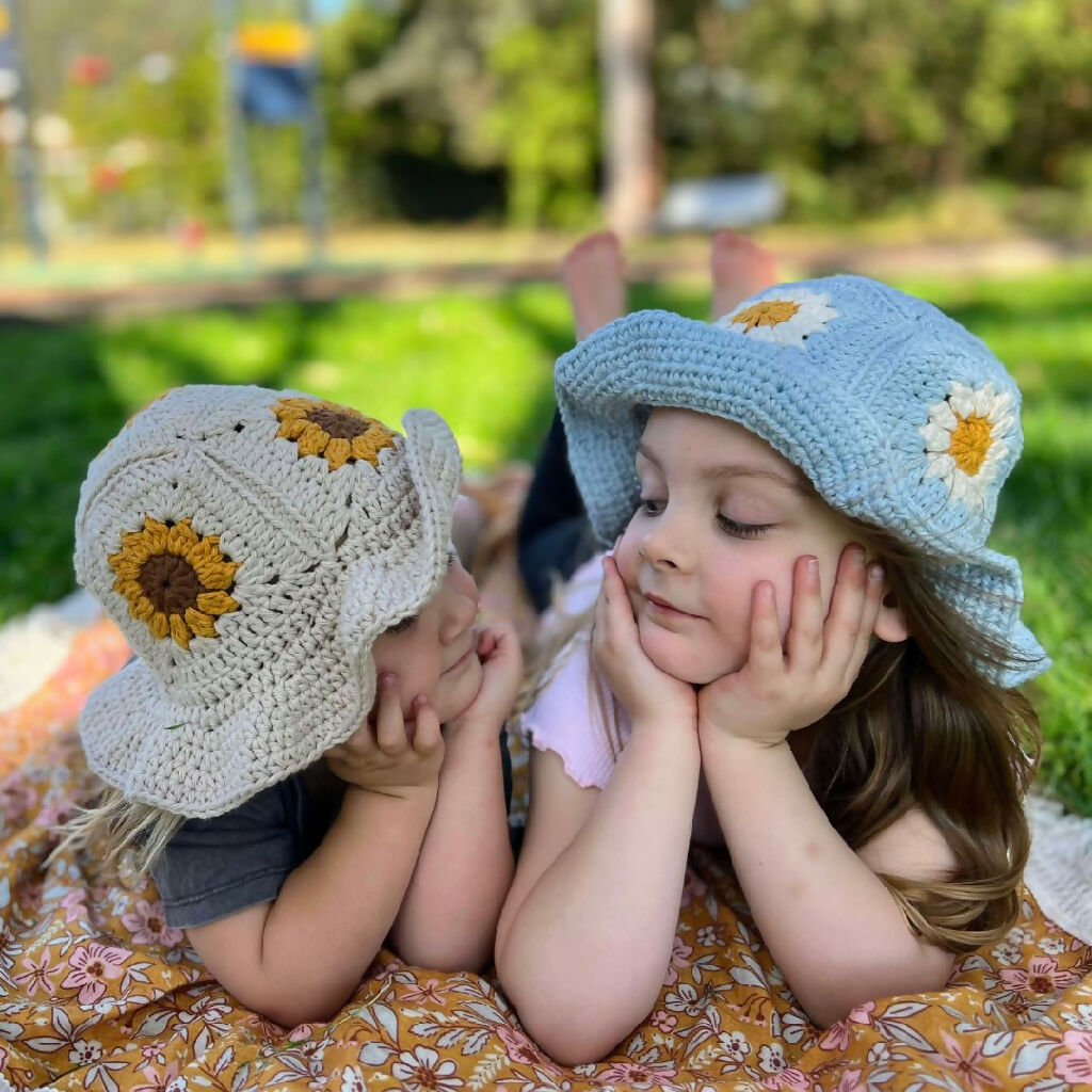 Crochet Sunhat (Baby to Adult sizes)