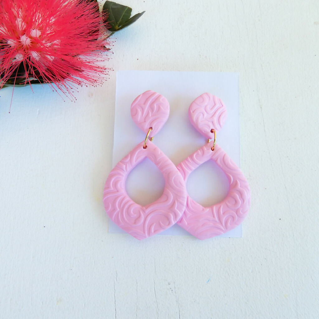 Polymer Clay Earrings Gift Box "Amanda & Friends"