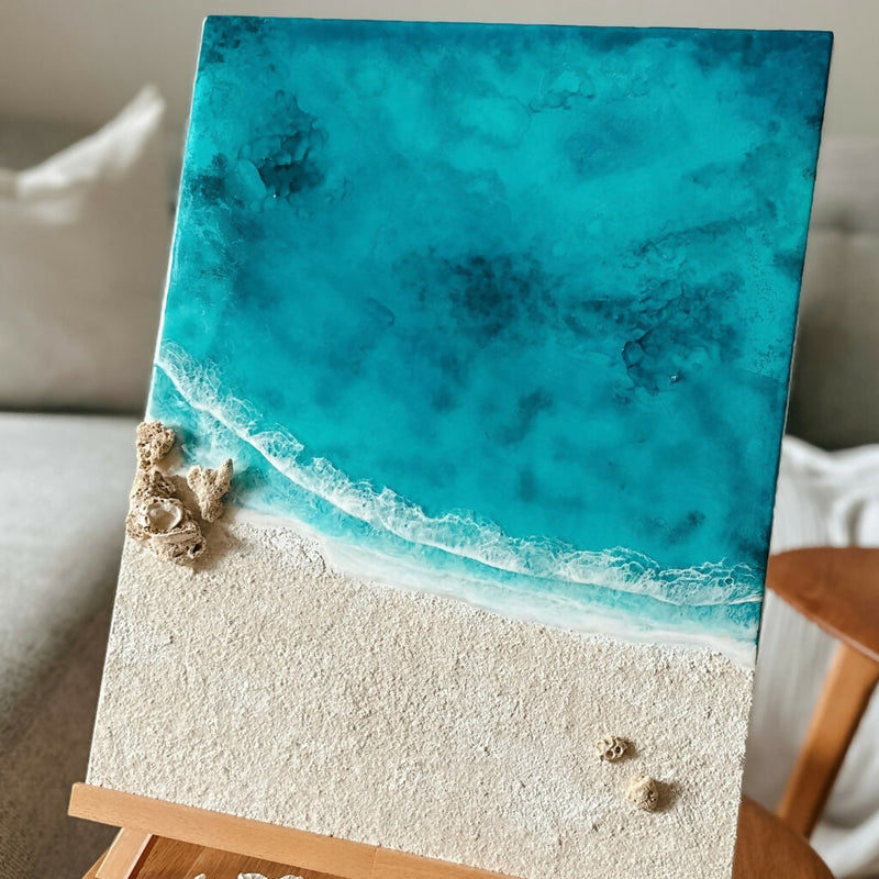 Original Resin Wall Art 'The Reef'