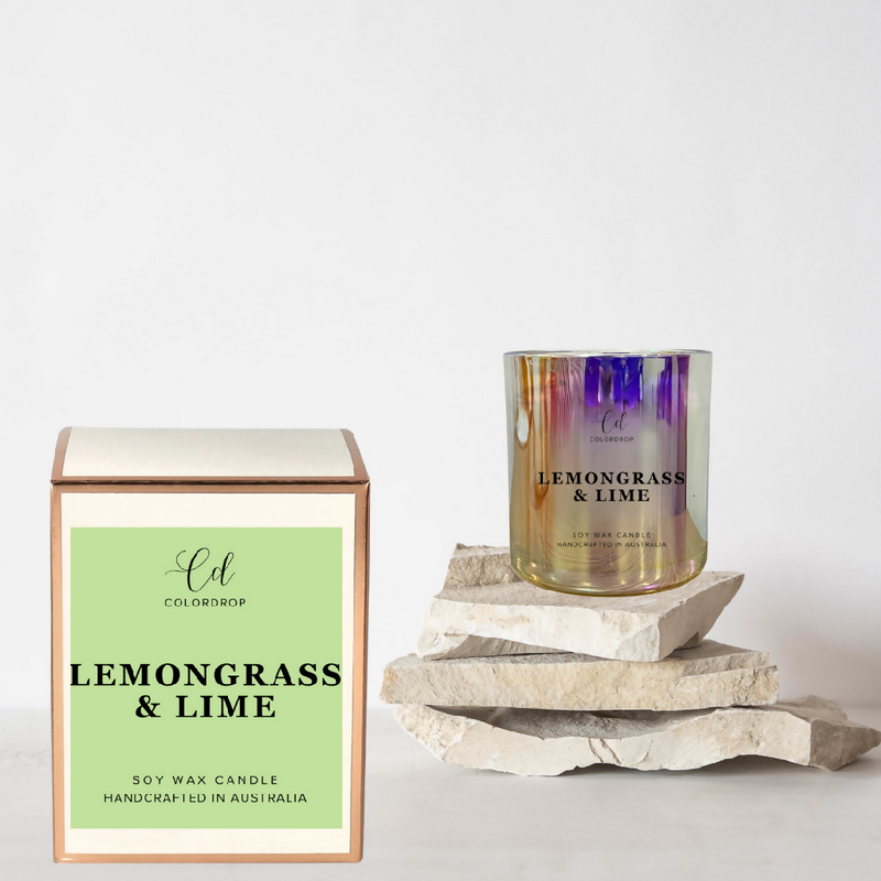 Lemongrass Lime Soy Candle