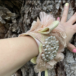 LEMON SORBET/ RECYCLED VINTAGE CUFF