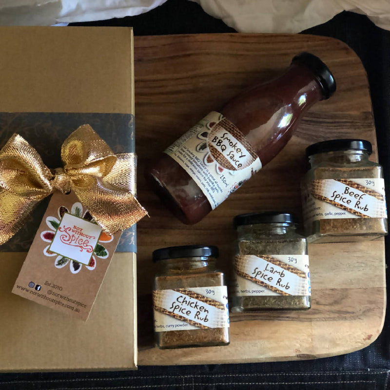 The Saucy Spice Rub Gift Box
