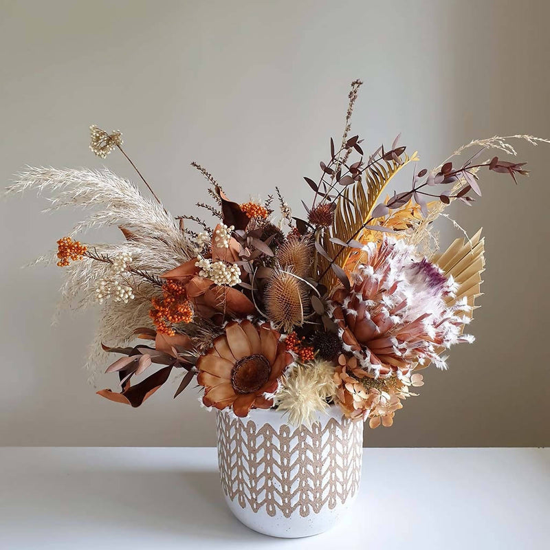 Wanda - dried flower arrangement - Melbourne delivery only
