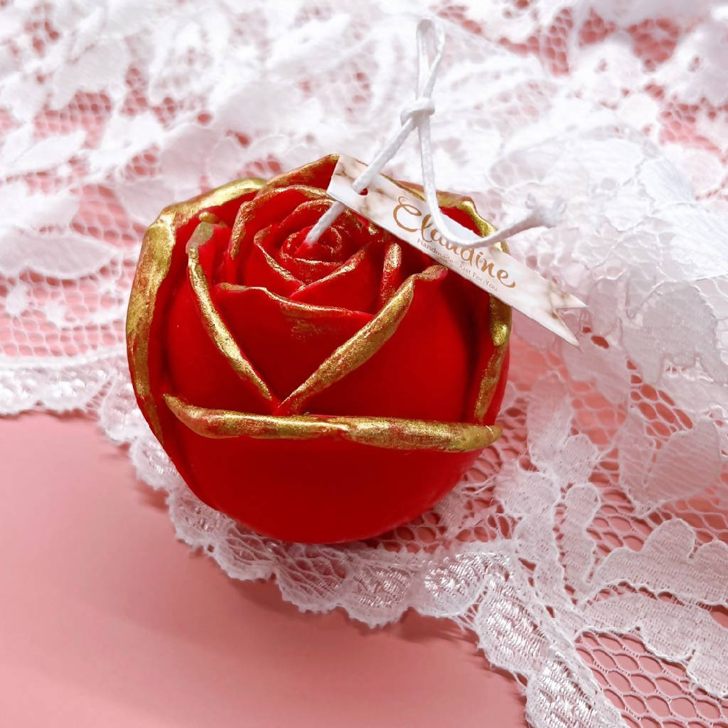 Rose Victorian Candle GiftBox