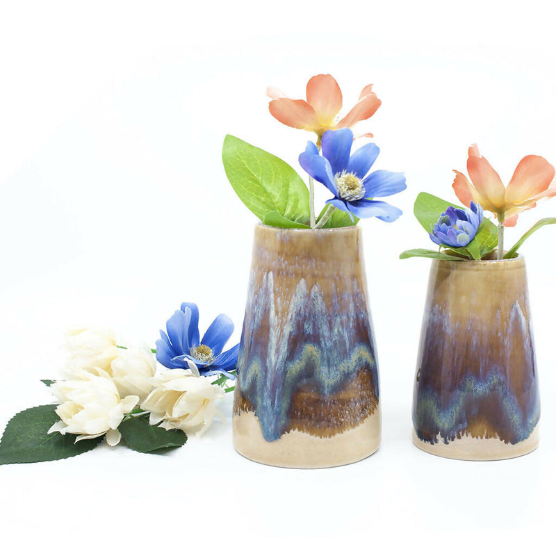Set of 2 Vases, Handmade in South Australia