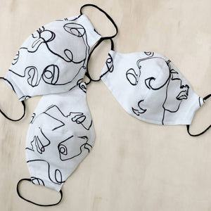Mademoiselle ~ 3ply Face Mask