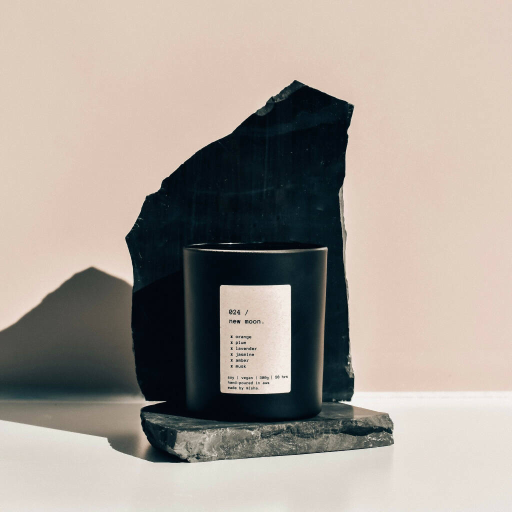 024 / new moon | soy candle