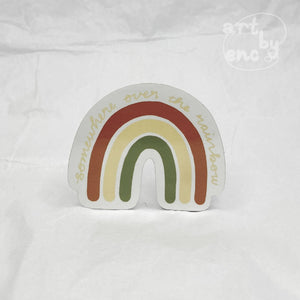 Somewhere Over The Rainbow - Quote Vinyl Sticker