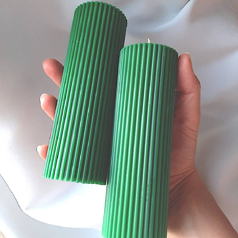 Forest Green Pillars