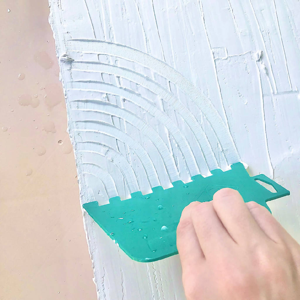 DIY Textured Arch Wall Art Guide