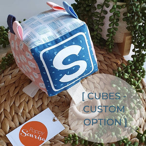 Scandi Floral | Soft Sensory Cube