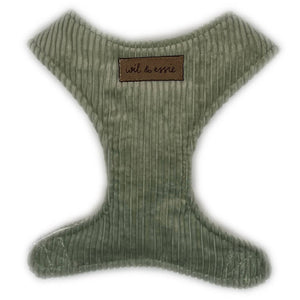 Corduroy Dog Chest Harness - Woodland Collection