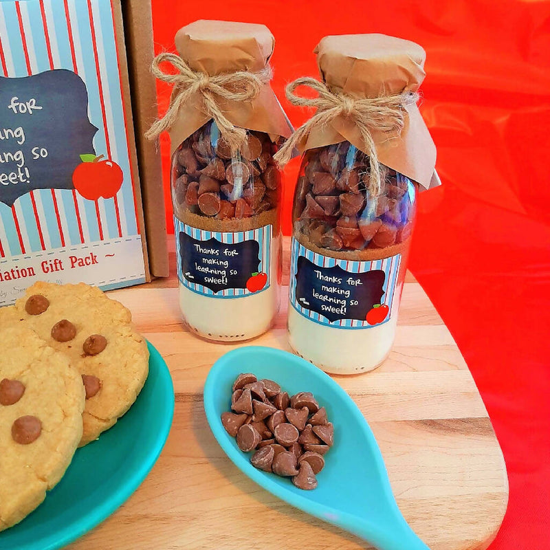 Sweet Teacher Appreciation Cookie Mix Gift Pack. Thank You Gift