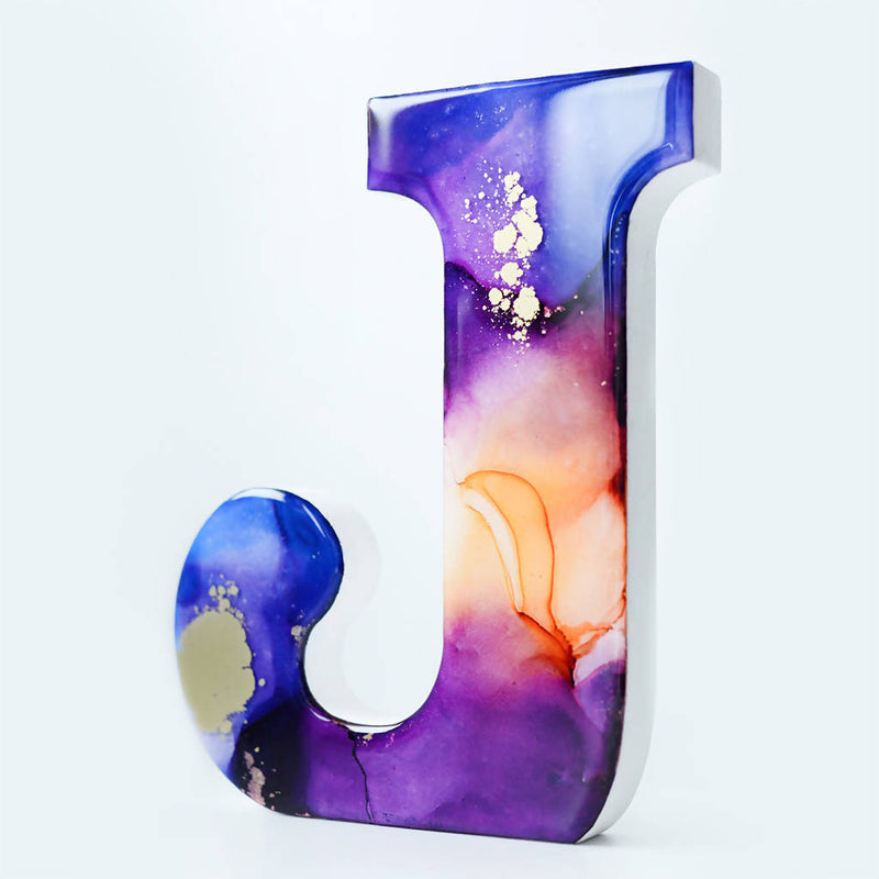 Custom Resin Letters, Numbers and Symbols