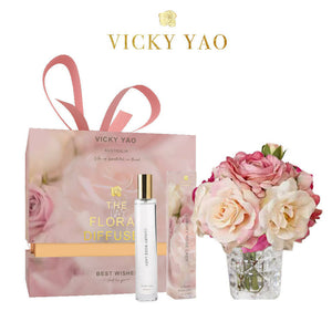 VICKY YAO FRAGRANCE- Love & Dream Series BabyPink & Luxury Fragrance Gift Box
