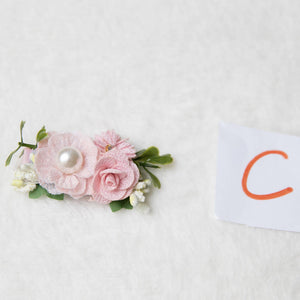 Wedding flower girl hair clip