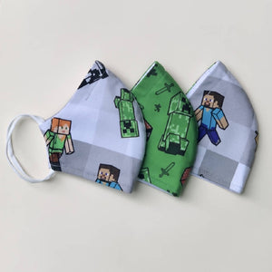 Minecraft ~ 3ply Face Mask
