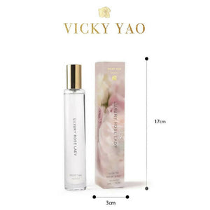 VICKY YAO FRAGRANCE - Real Touch Morandi Gery Rose Floral Art & Luxury Fragrance 50ml