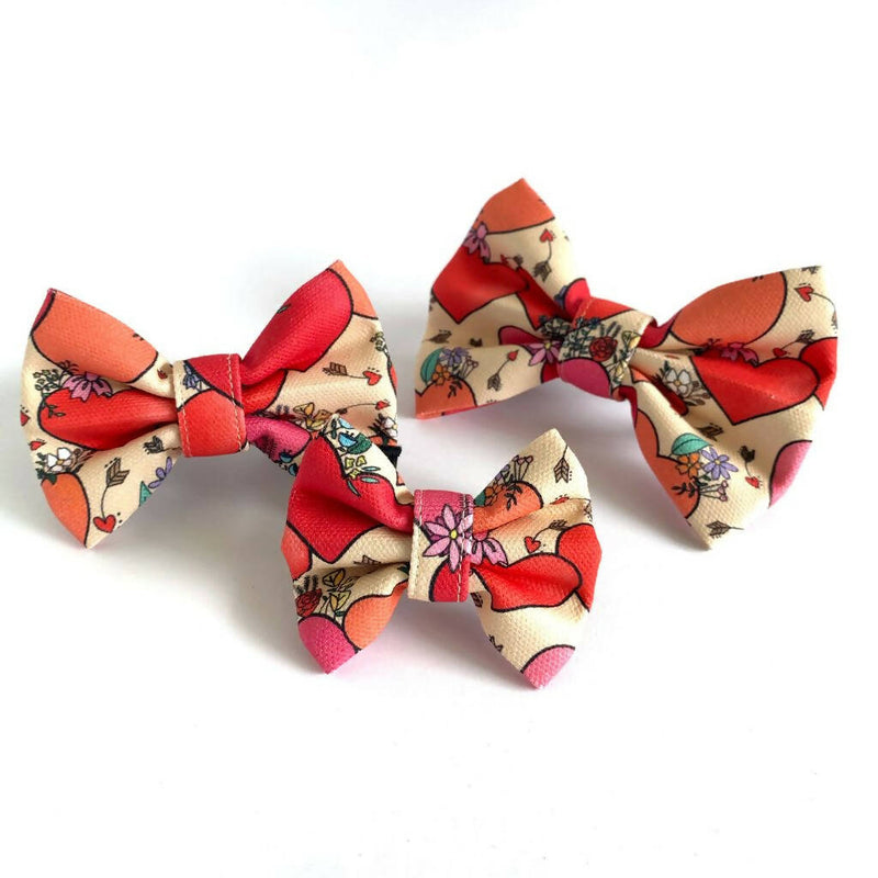 I Heart You - Dog Bow Tie