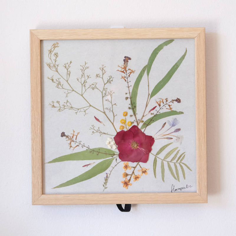 From My Heart – Pressed Flower Art
