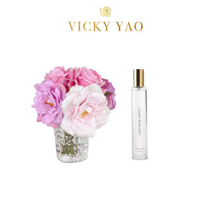 VICKY YAO FRAGRANCE - Love & Dream Series Elegant Violet & Luxury Fragrance Gift Box