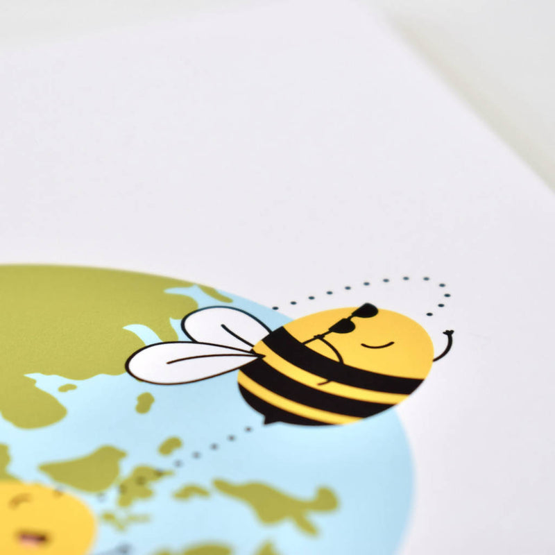 Travelling Bees | Print
