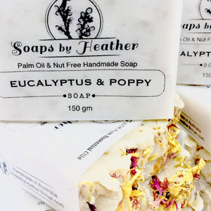 Eucalyptus & Poppy Soap 150g