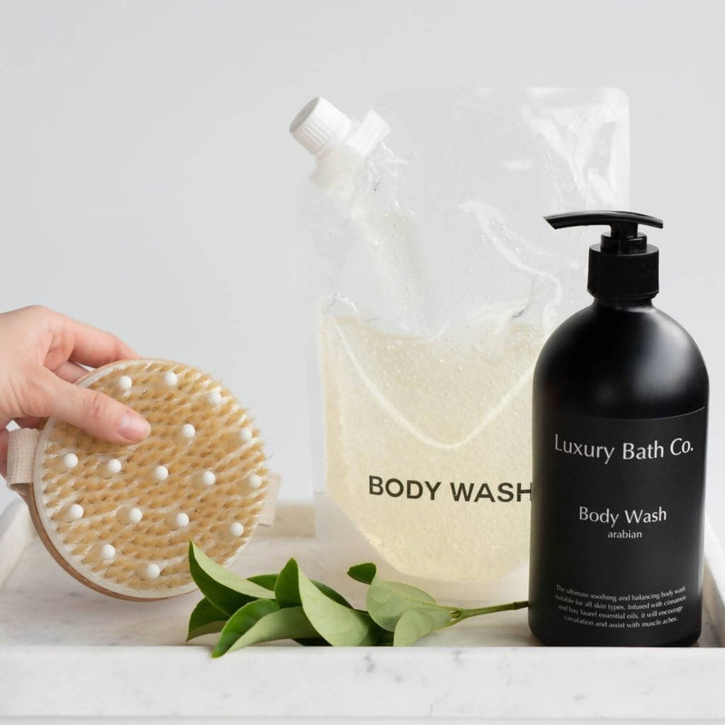 Luxurious Natural Body Wash with Refill