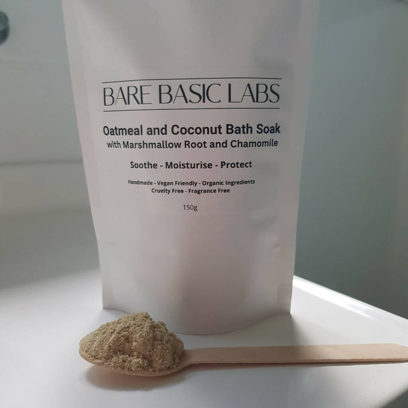 Oatmeal and Coconut Bath Soak with Marshmallow Root and Chamomile – 150g
