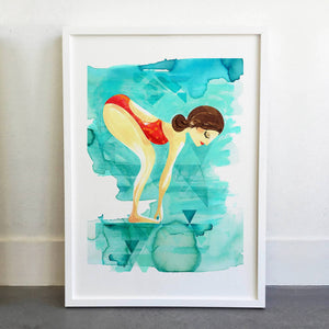 Dive In limited Edition Print