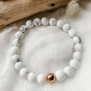 Signature Range Howlite Bracelet