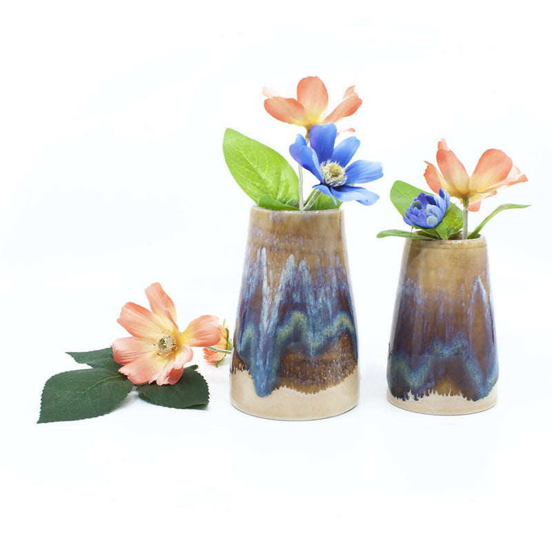 Set of 2 Vases, Handmade in South Australia