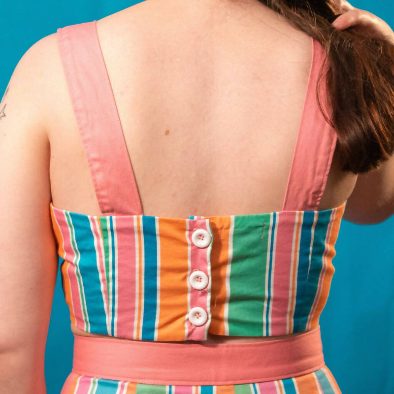 Gelato Stripe Crop Top