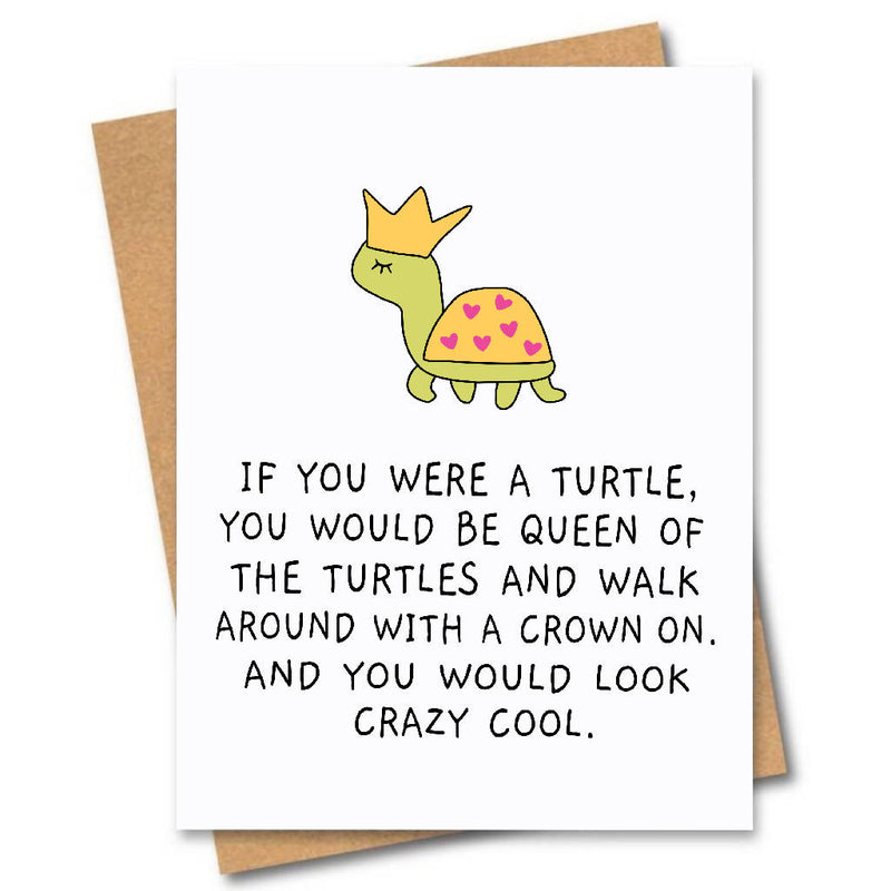 Queen Turtle Card