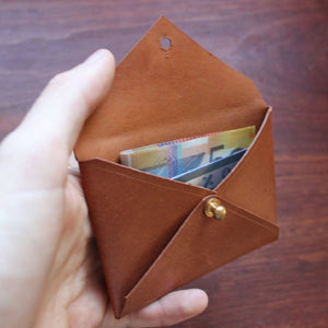 Mini Envelope Kangaroo Leather Wallet