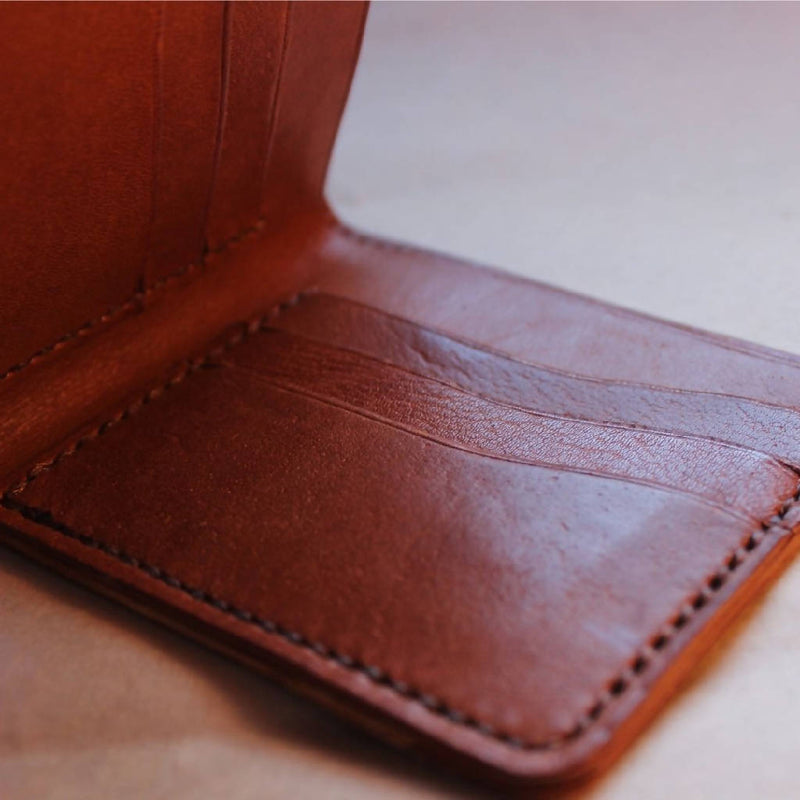 Kangaroo Leather Billfold Wallet