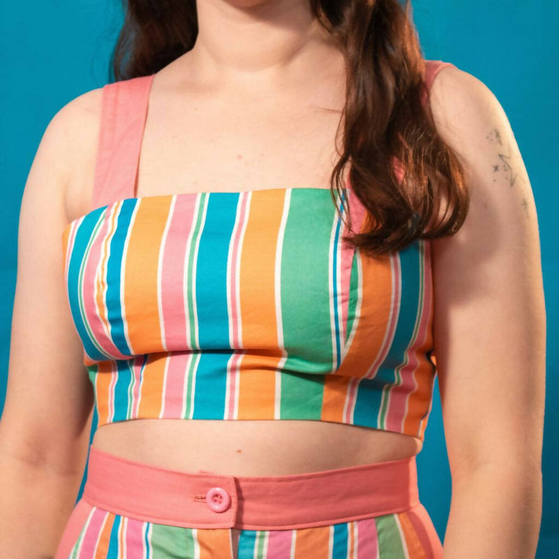 Gelato Stripe Crop Top