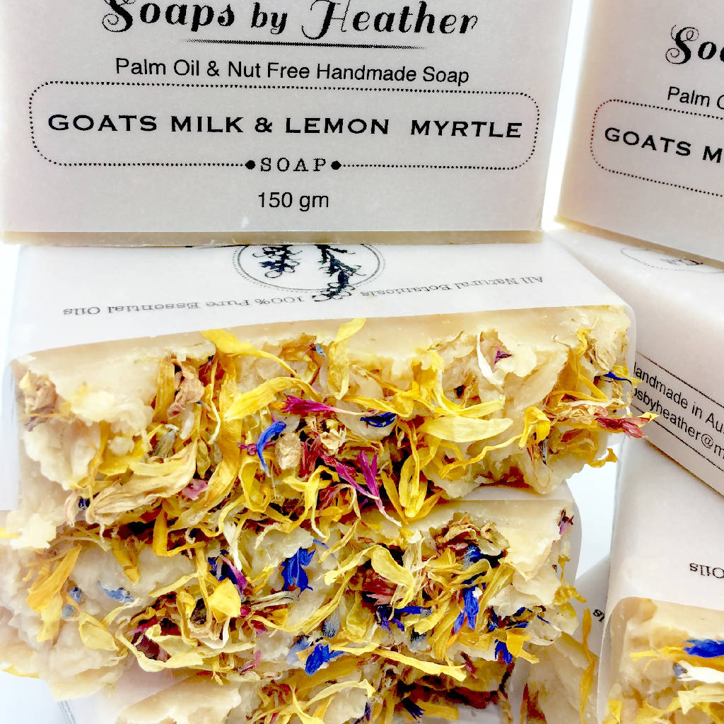 Goat"s Milk with Lemon Myrtle 150g