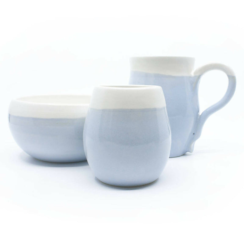 Ceramic Breakfast Set, Handmade Pottery