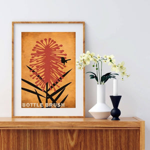 Bottle Brush - Limited Edition Fine Art Print